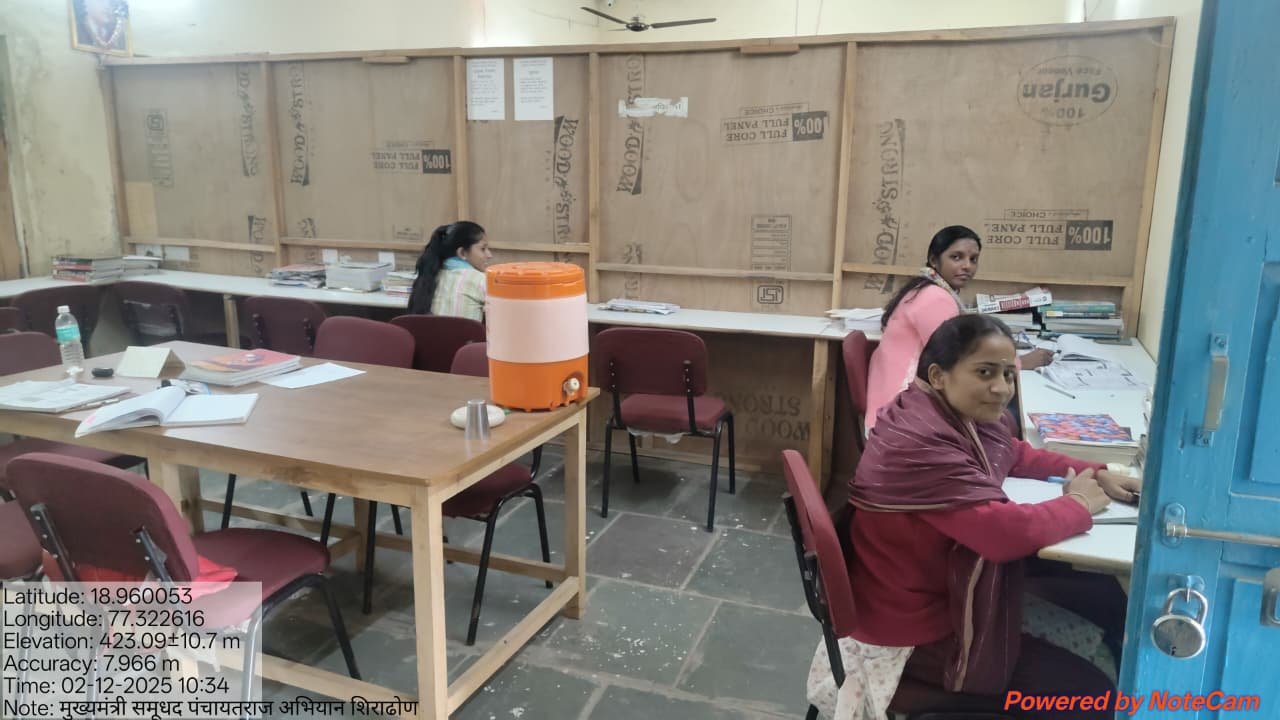 लोकसहभागातून वाचनालय